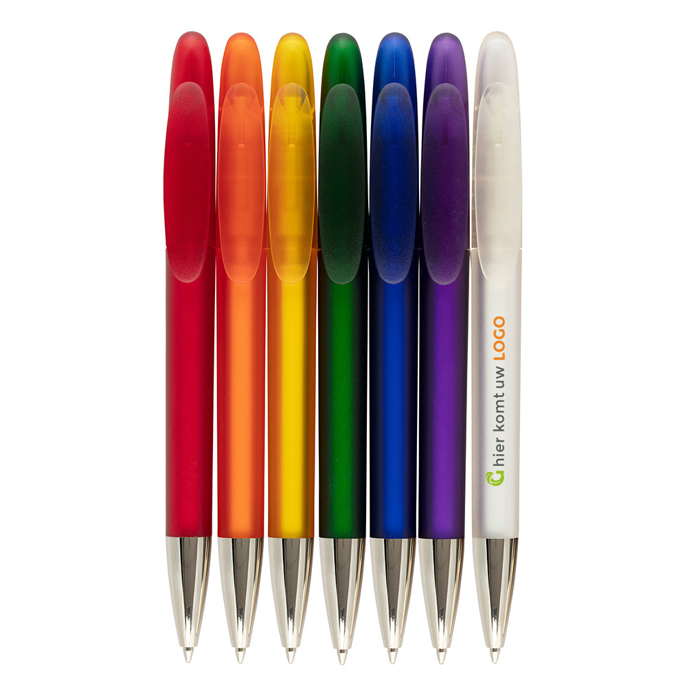 Gekleurde eco pen Hudson | Eco geschenk